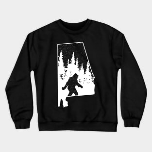 Alabama Bigfoot City Gifts Crewneck Sweatshirt